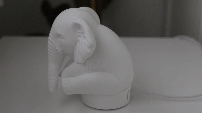 Personalize your nightlight with your name.